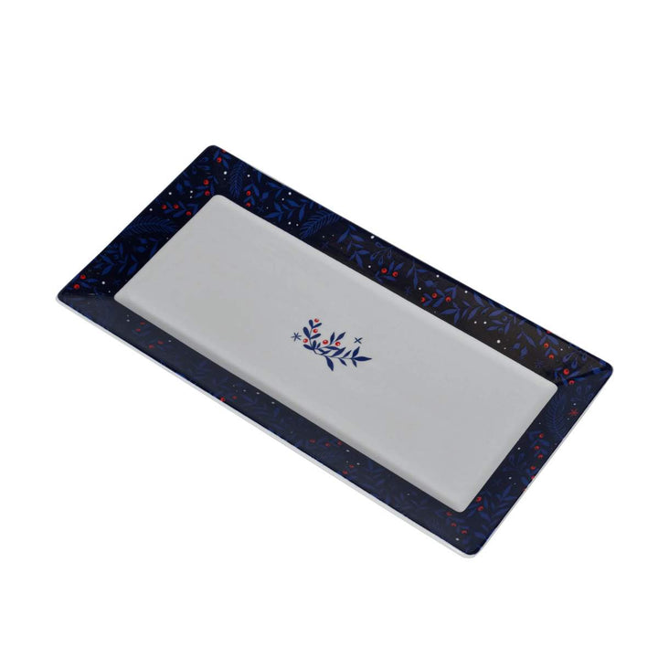 Mindy Brownes Midnight Blue Christmas Platters