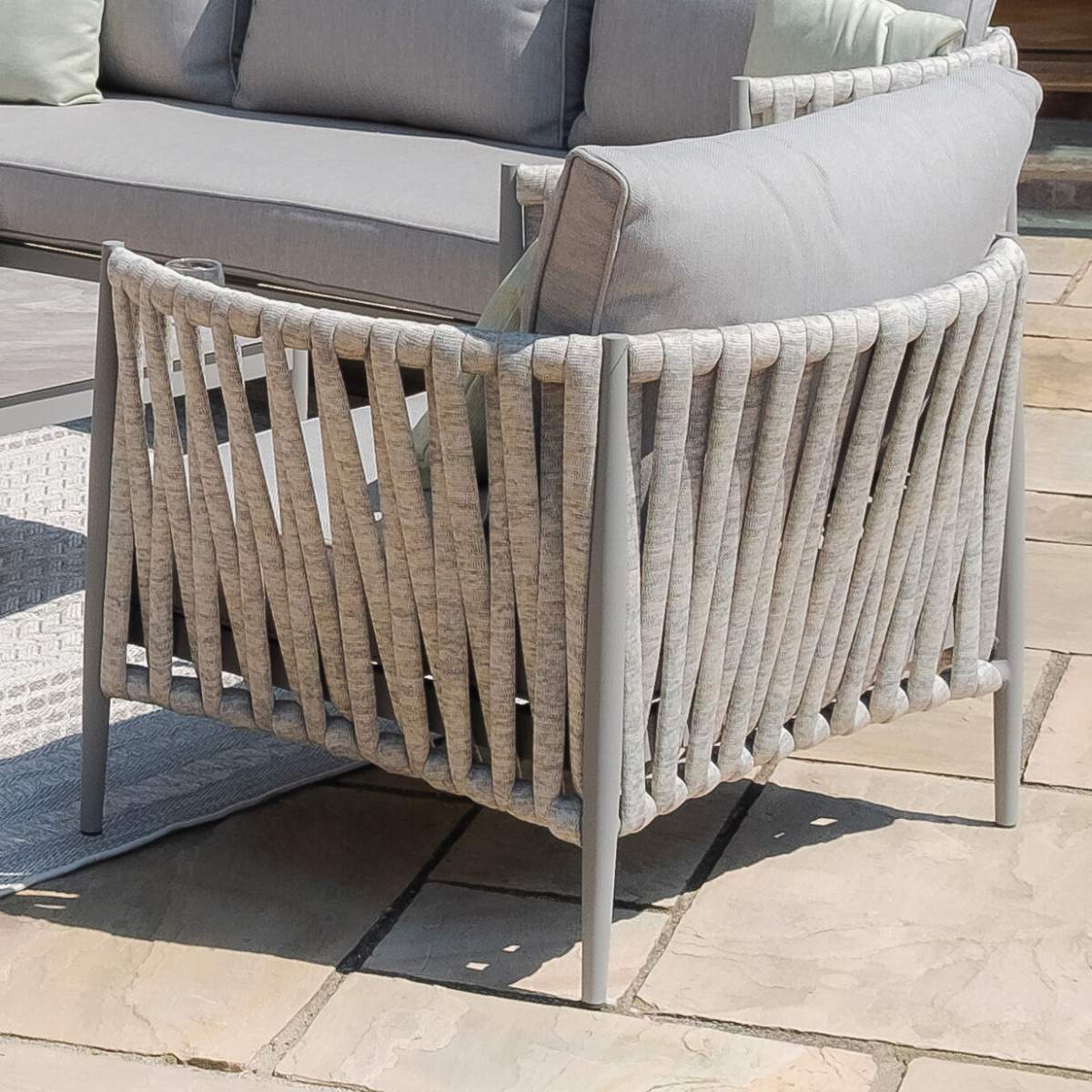 Maze Milan Rope Weave Lounge Set