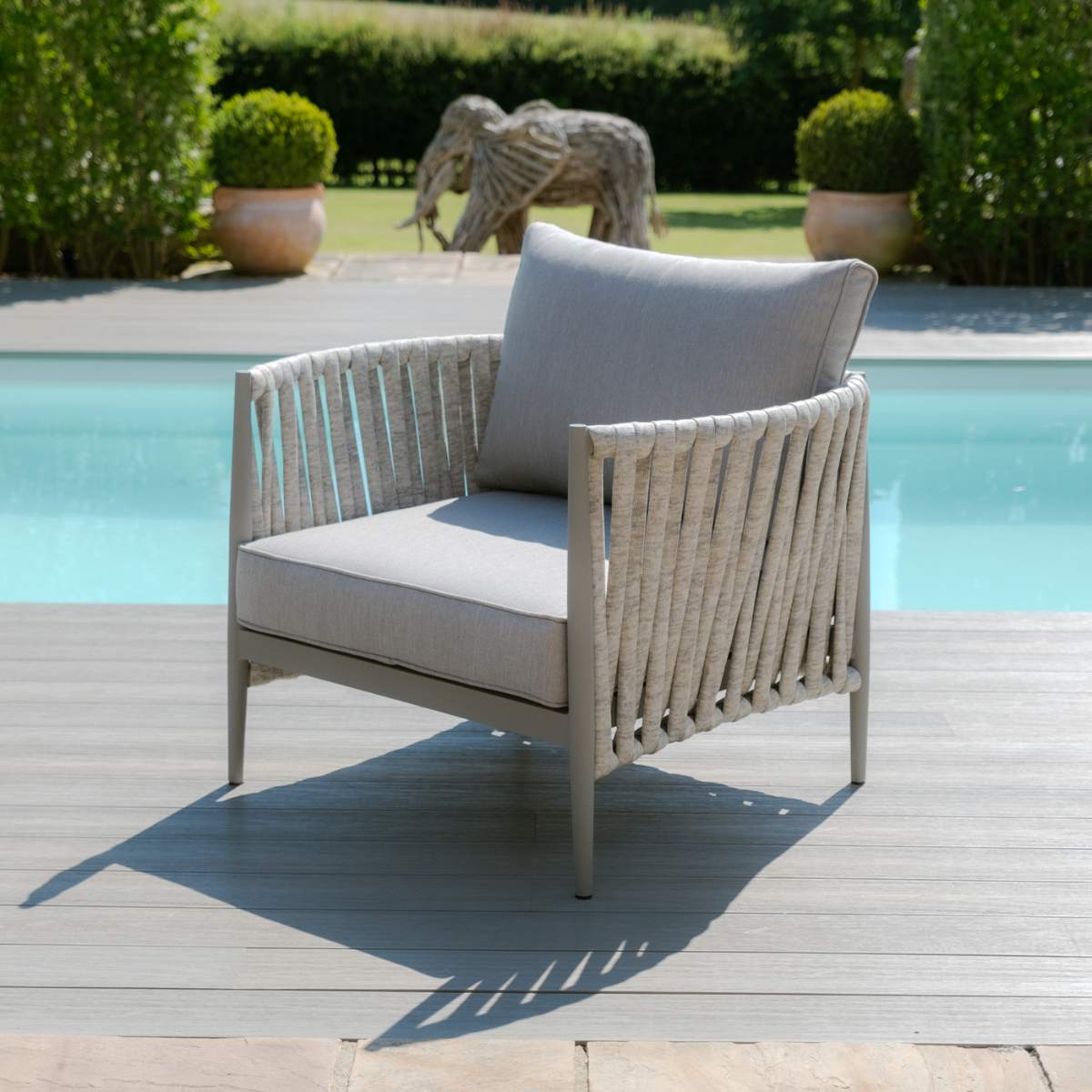 Maze Milan Rope Weave Lounge Set