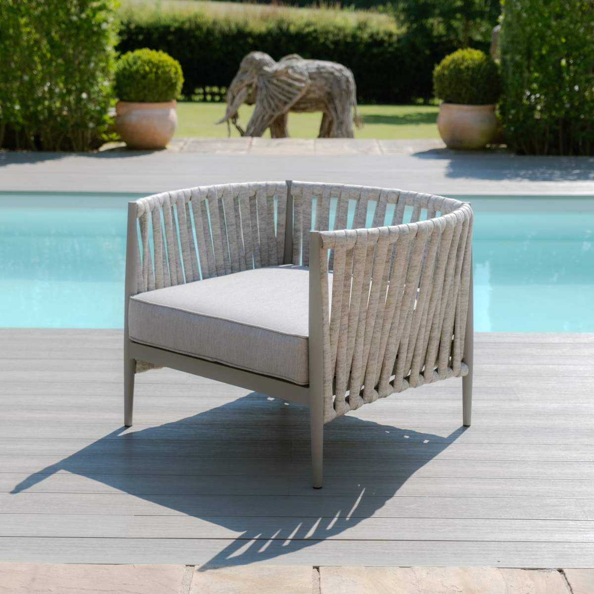 Maze Milan Rope Weave Lounge Set