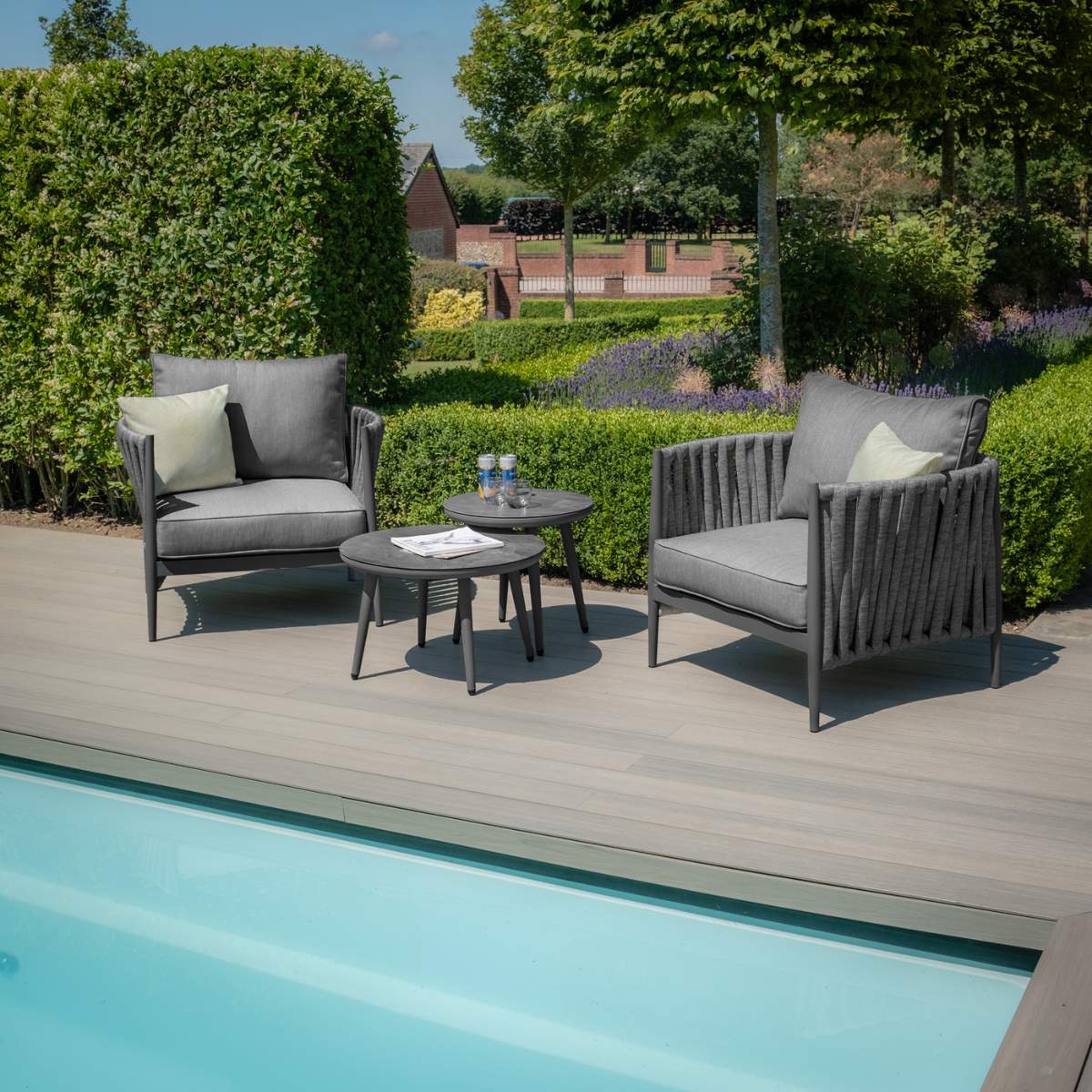 Maze Milan Rope Weave Lounge Set