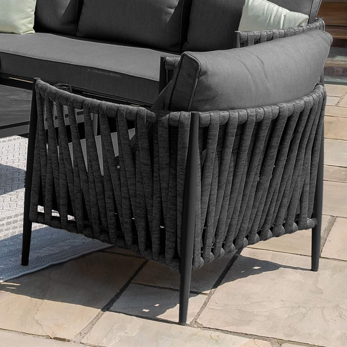 Maze Milan Rope Weave Lounge Set