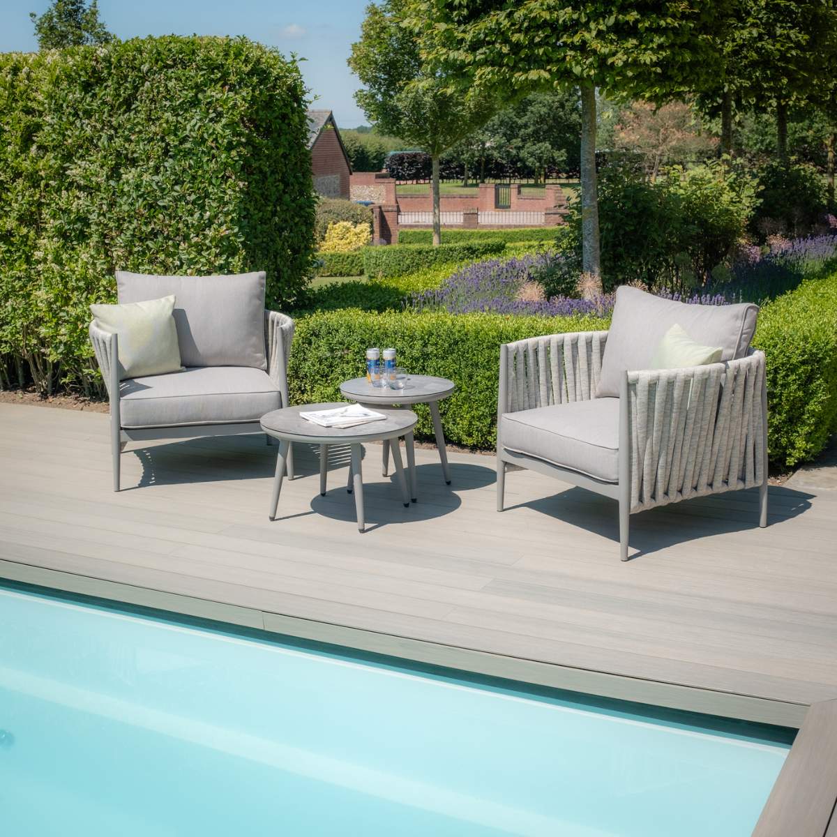 Maze Milan Rope Weave Lounge Set