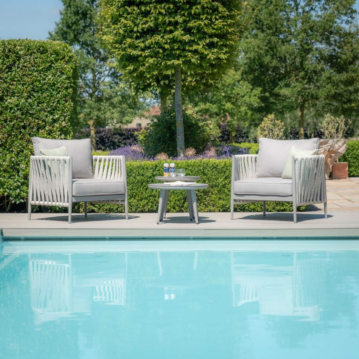 Maze Milan Rope Weave Lounge Set