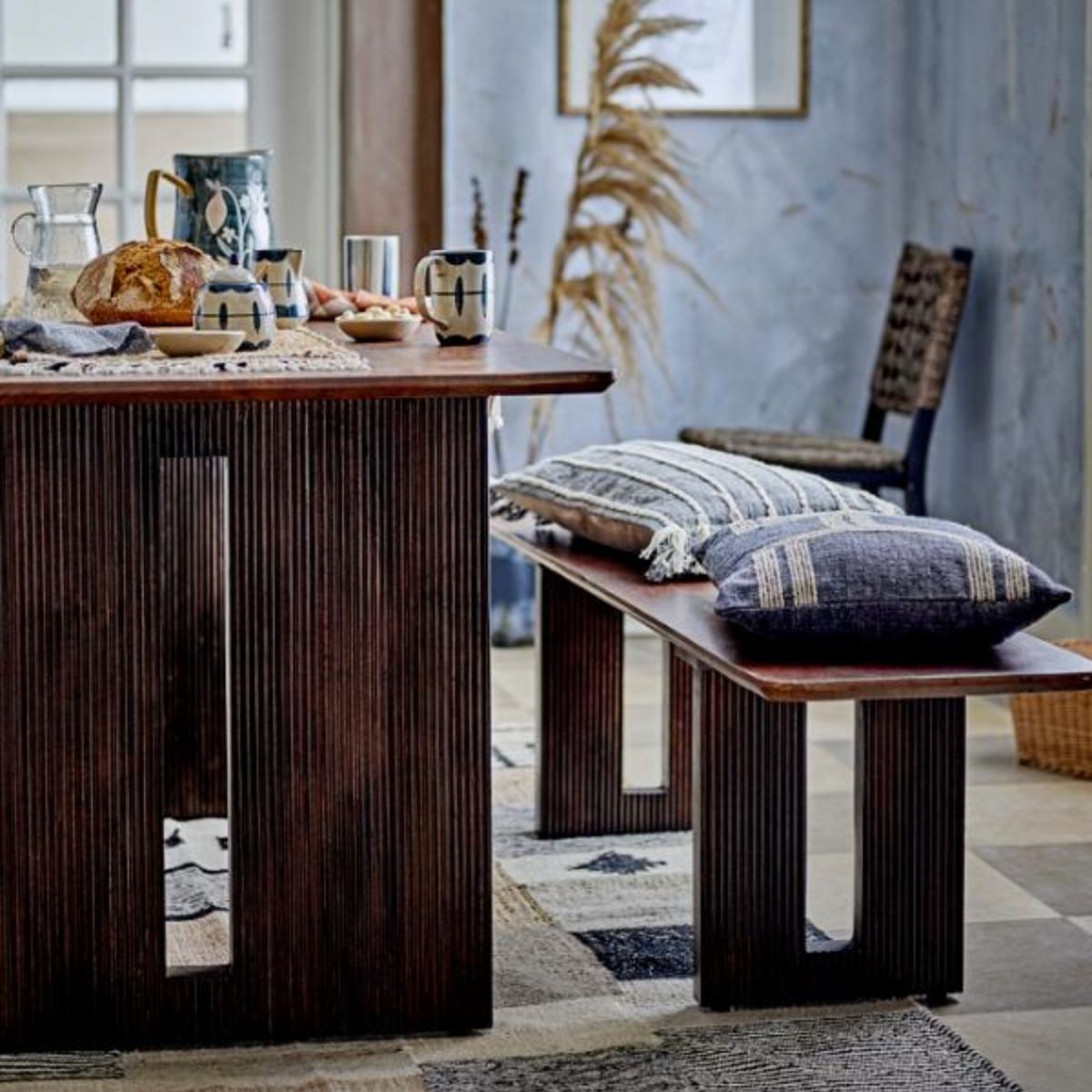 Bloomingville Milow Rectangular Dining Table - Brown Mango Wood