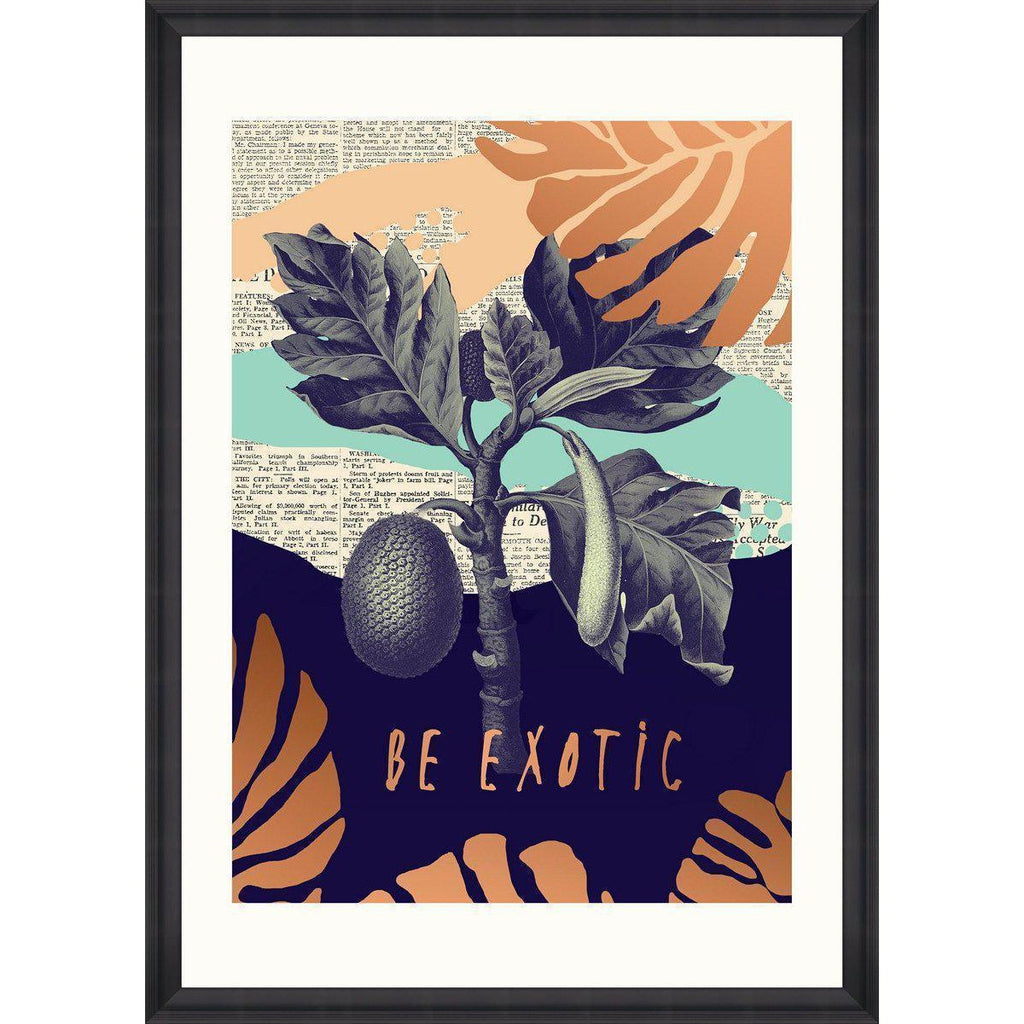 Mind The Gap Be Exotic Framed Print-Beaumonde