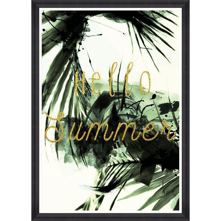 Hello Summer Framed Art Print-Beaumonde