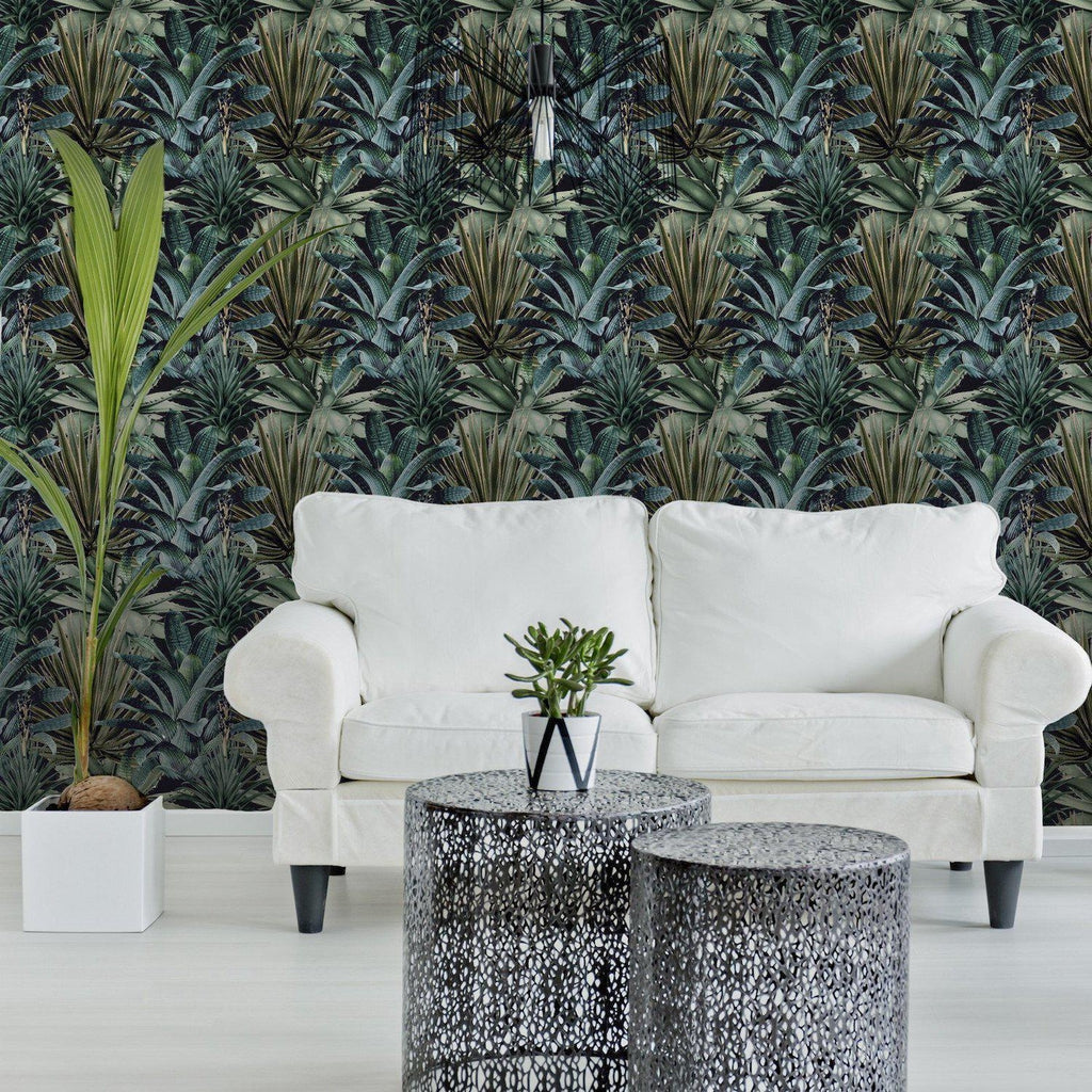 Lush Succulents Wallpaper Set-Beaumonde