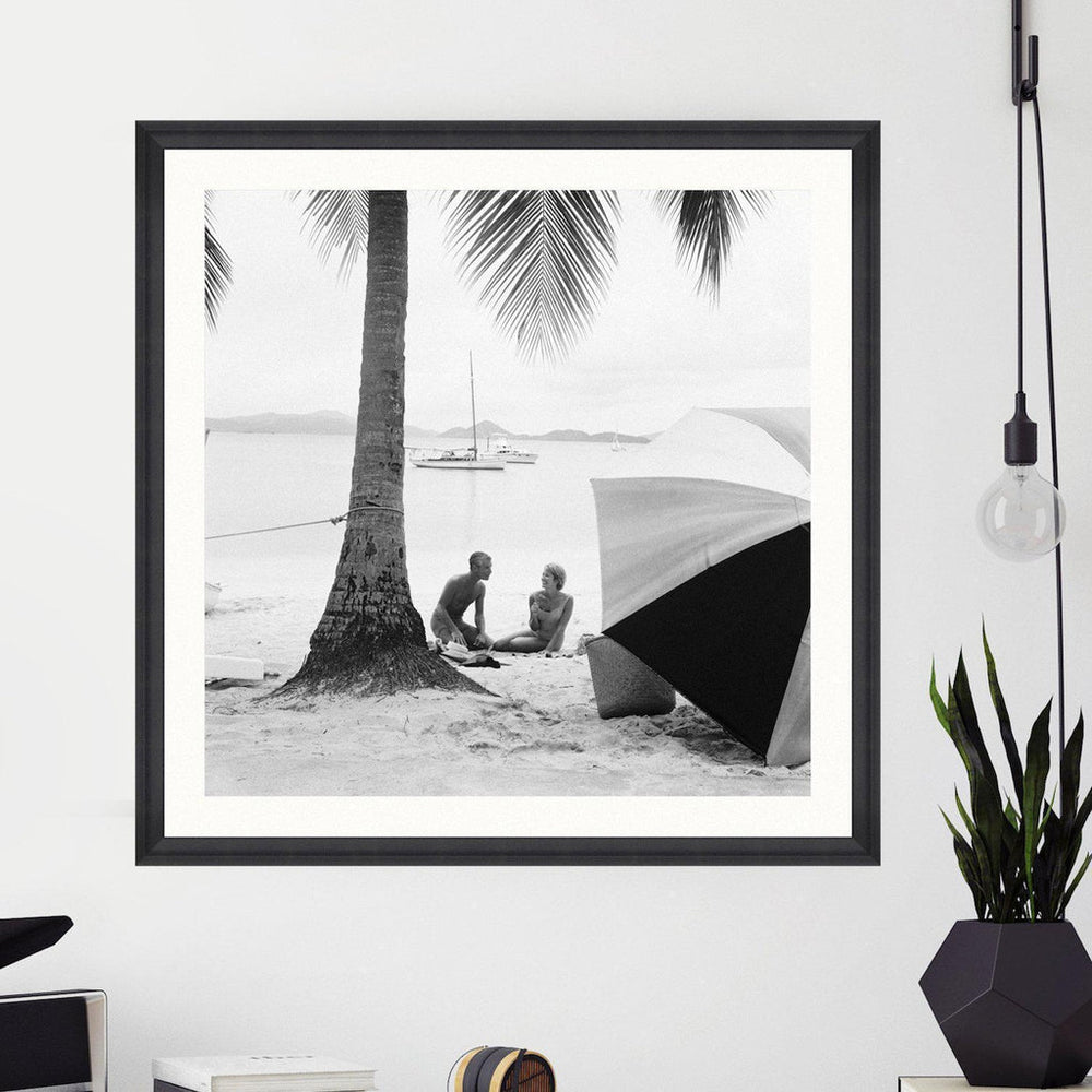On the Beach by Kelley Archive Framed Art Print-Beaumonde