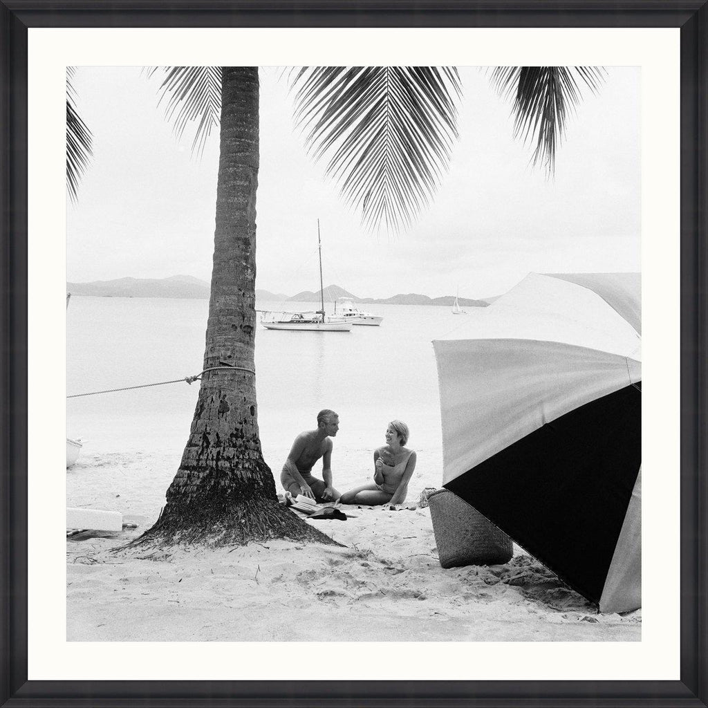 On the Beach by Kelley Archive Framed Art Print-Beaumonde