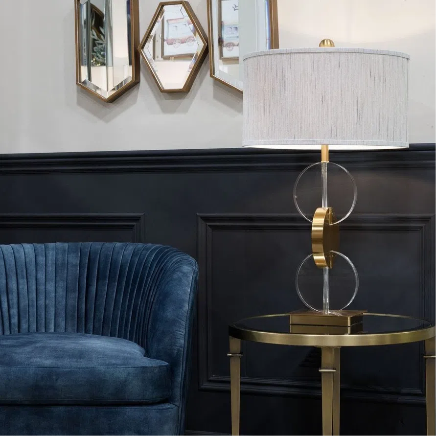 Mindy Brownes Moire Table Lamp-Beaumonde