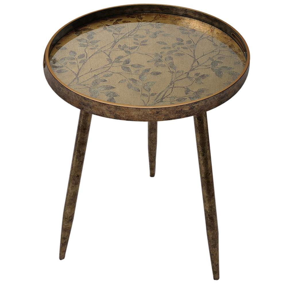 Mindy Brownes Oriental Floral Side Table-Beaumonde