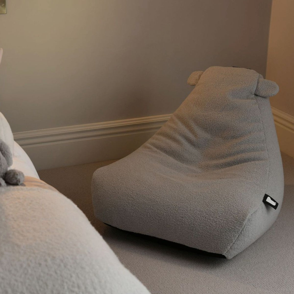 Extreme Lounging Mini B-Bag Bean Bag Chair Teddy-Beaumonde