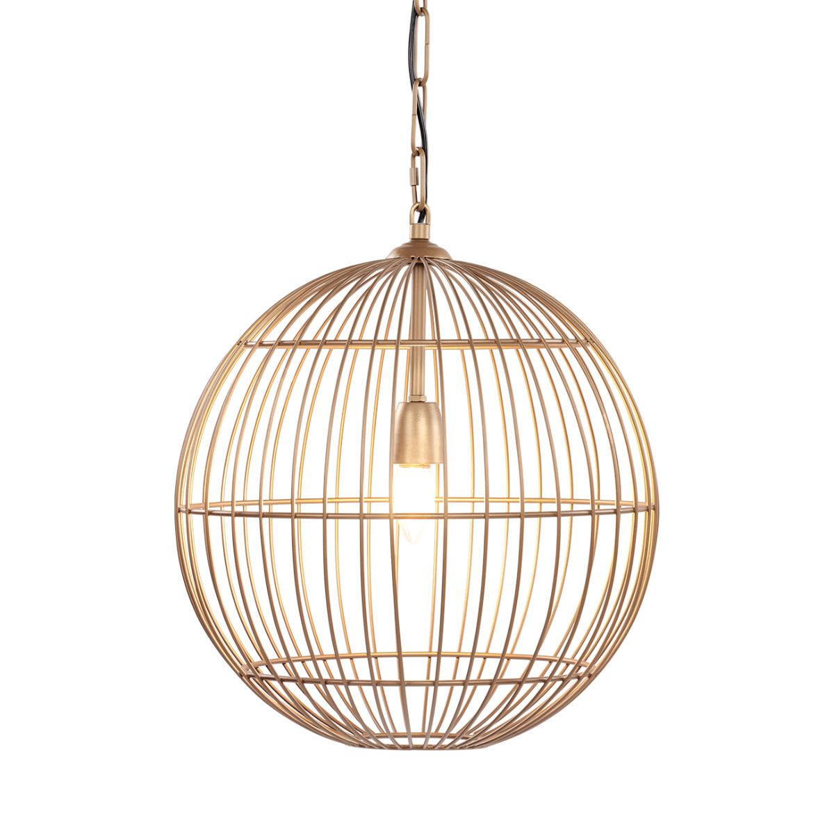 Libra Interiors Mira Globe Wire Pendant