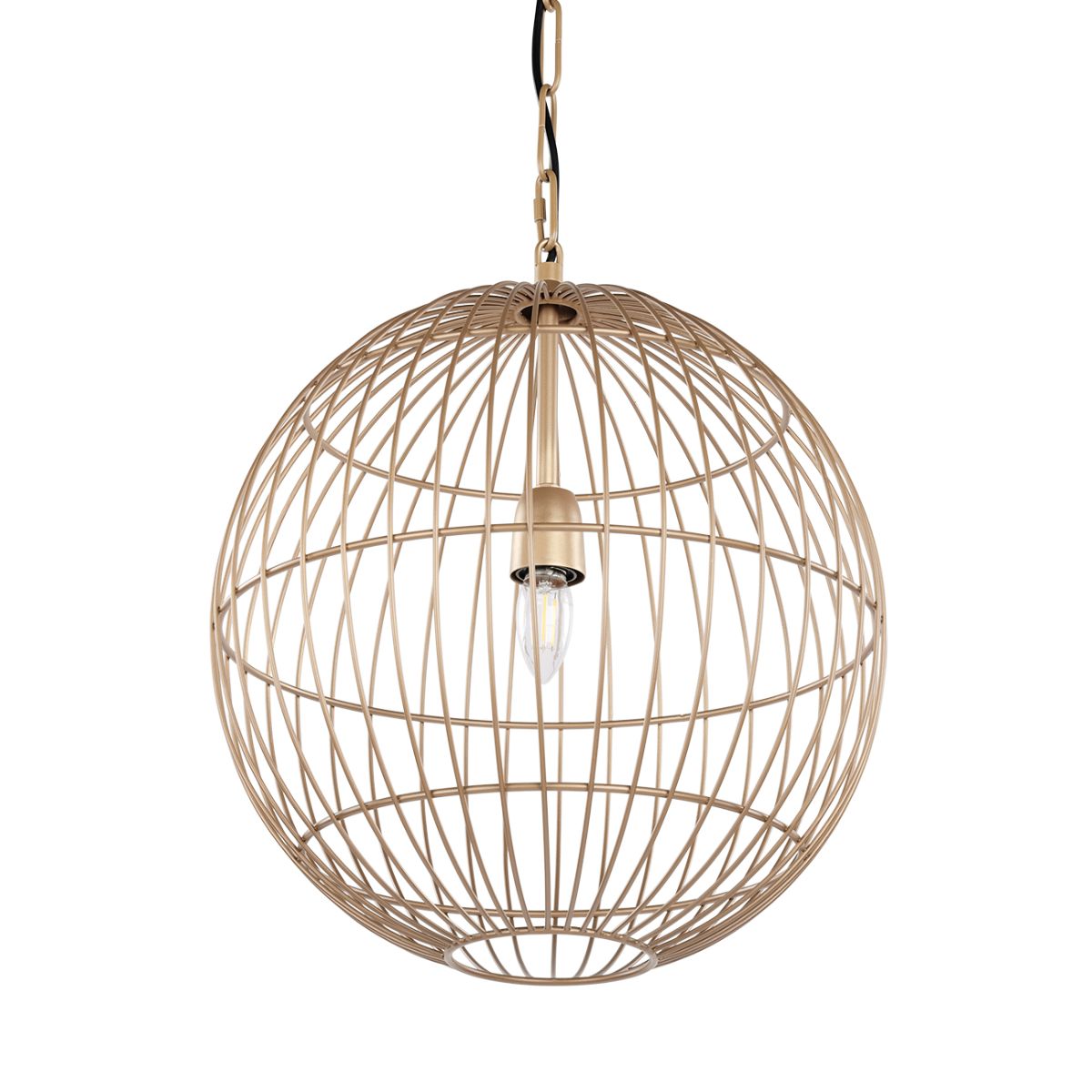 Libra Interiors Mira Globe Wire Pendant