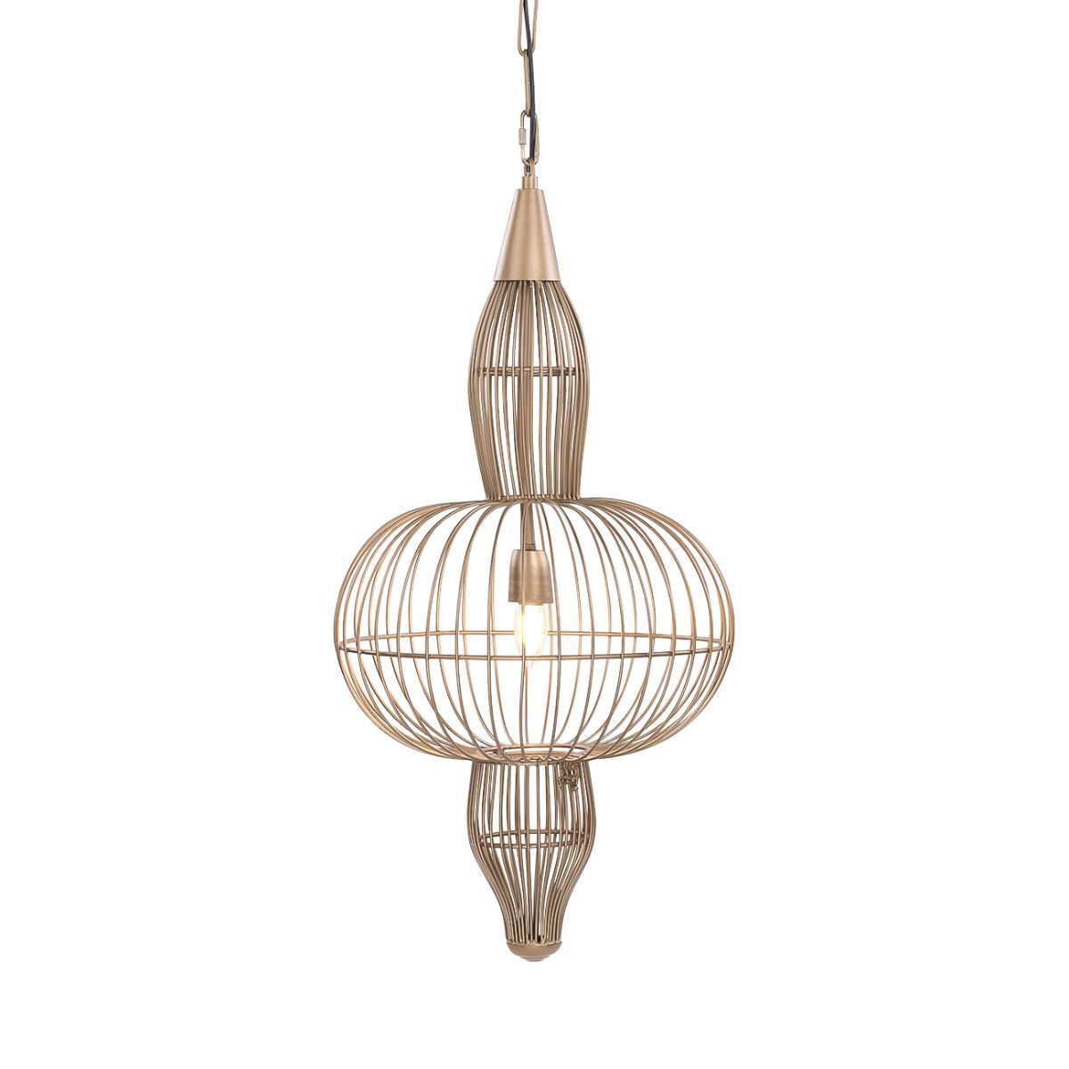 Libra Interiors Mira Orb Wire Pendant