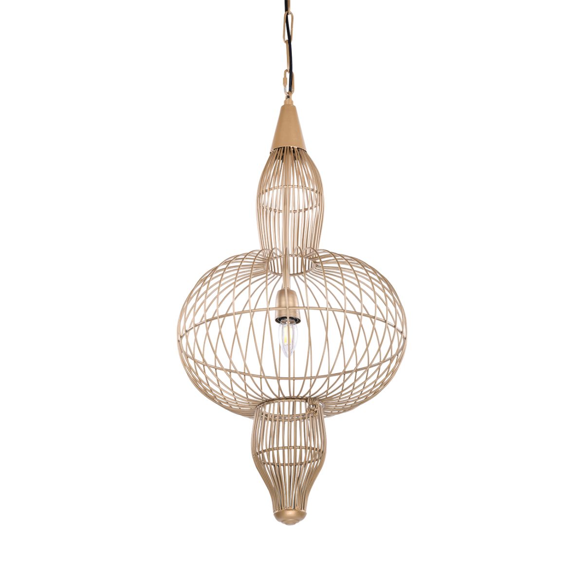 Libra Interiors Mira Orb Wire Pendant