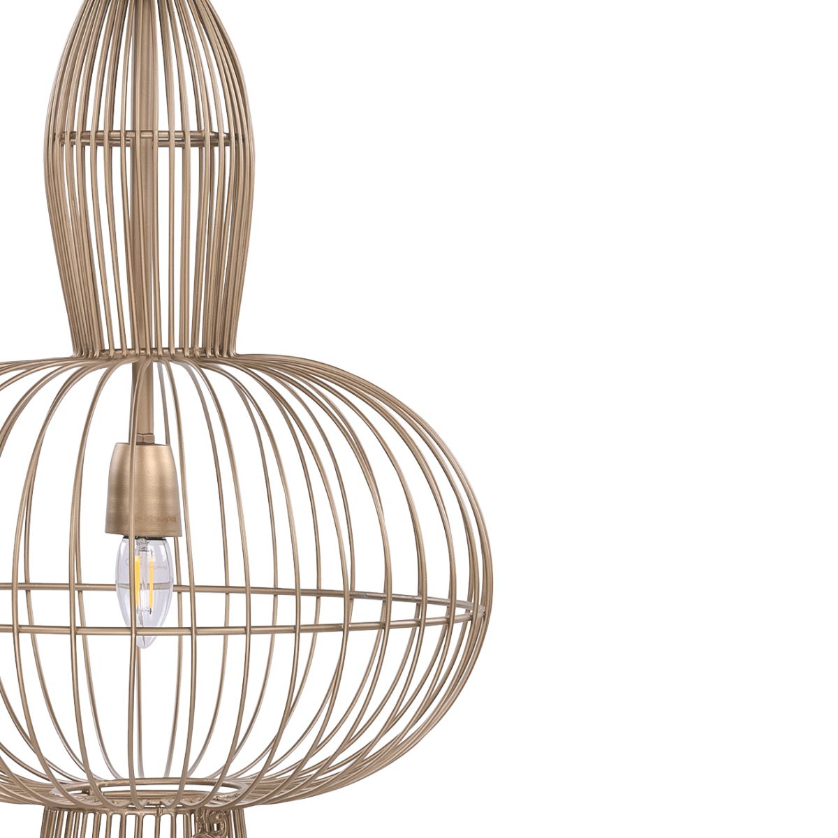 Libra Interiors Mira Orb Wire Pendant