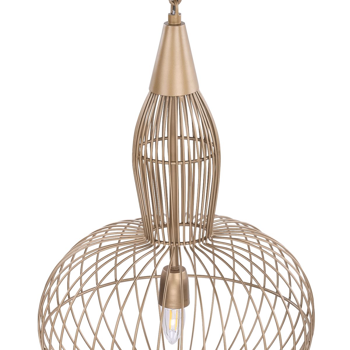 Libra Interiors Mira Orb Wire Pendant