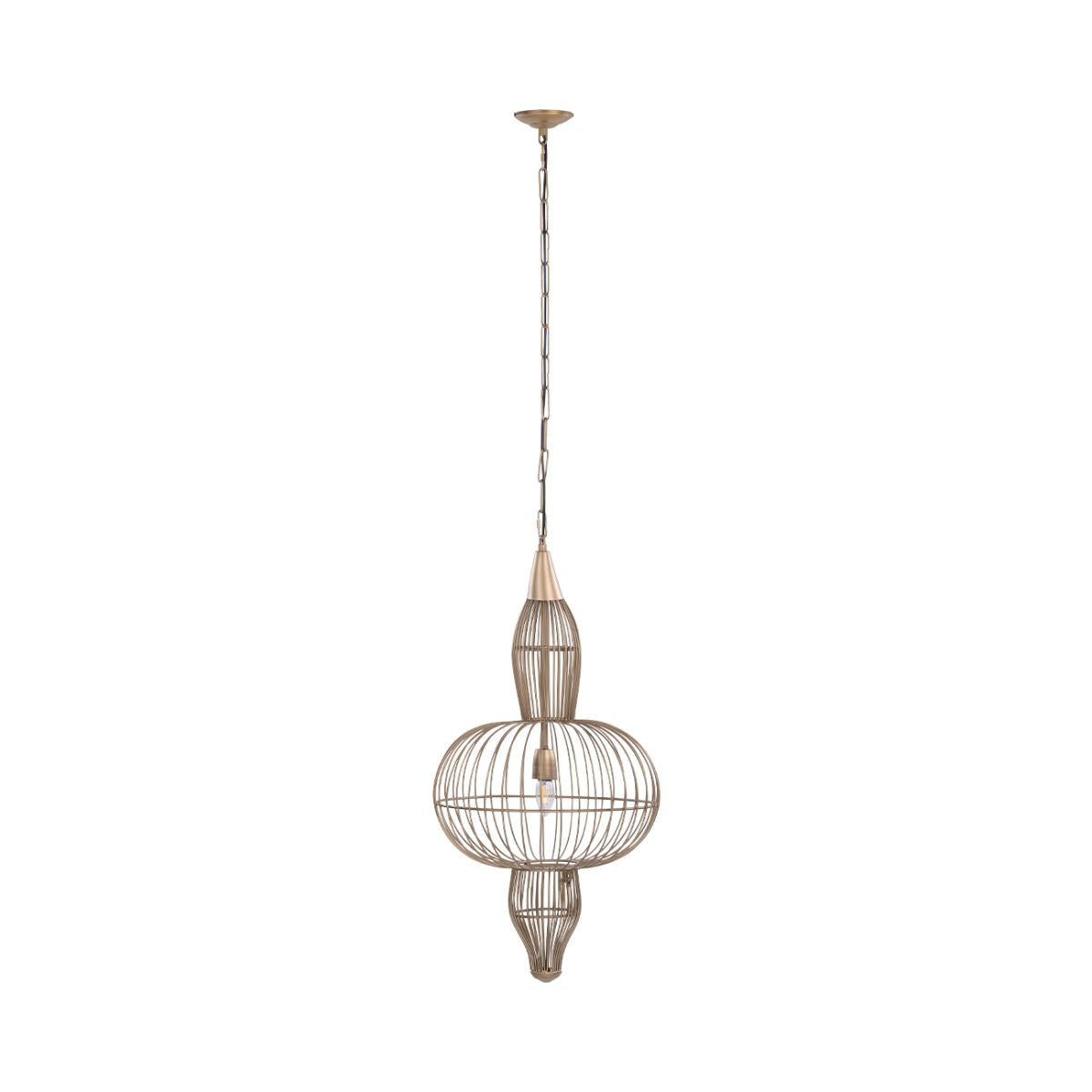 Libra Interiors Mira Orb Wire Pendant