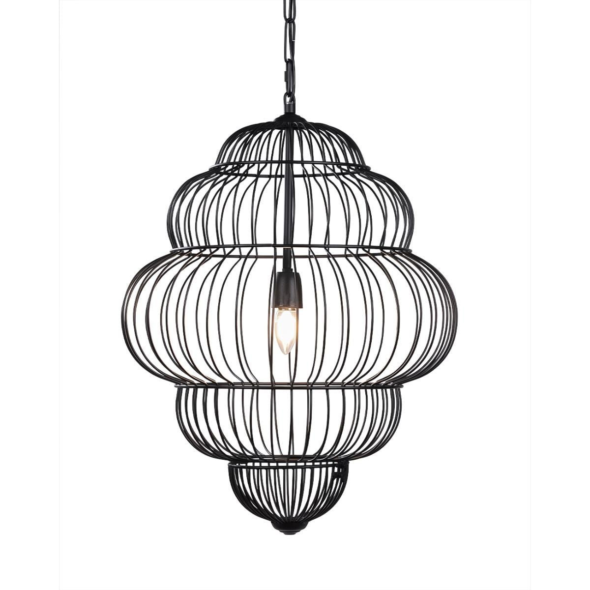 Libra Interiors Mira Tiered Cloud Wire Pendant