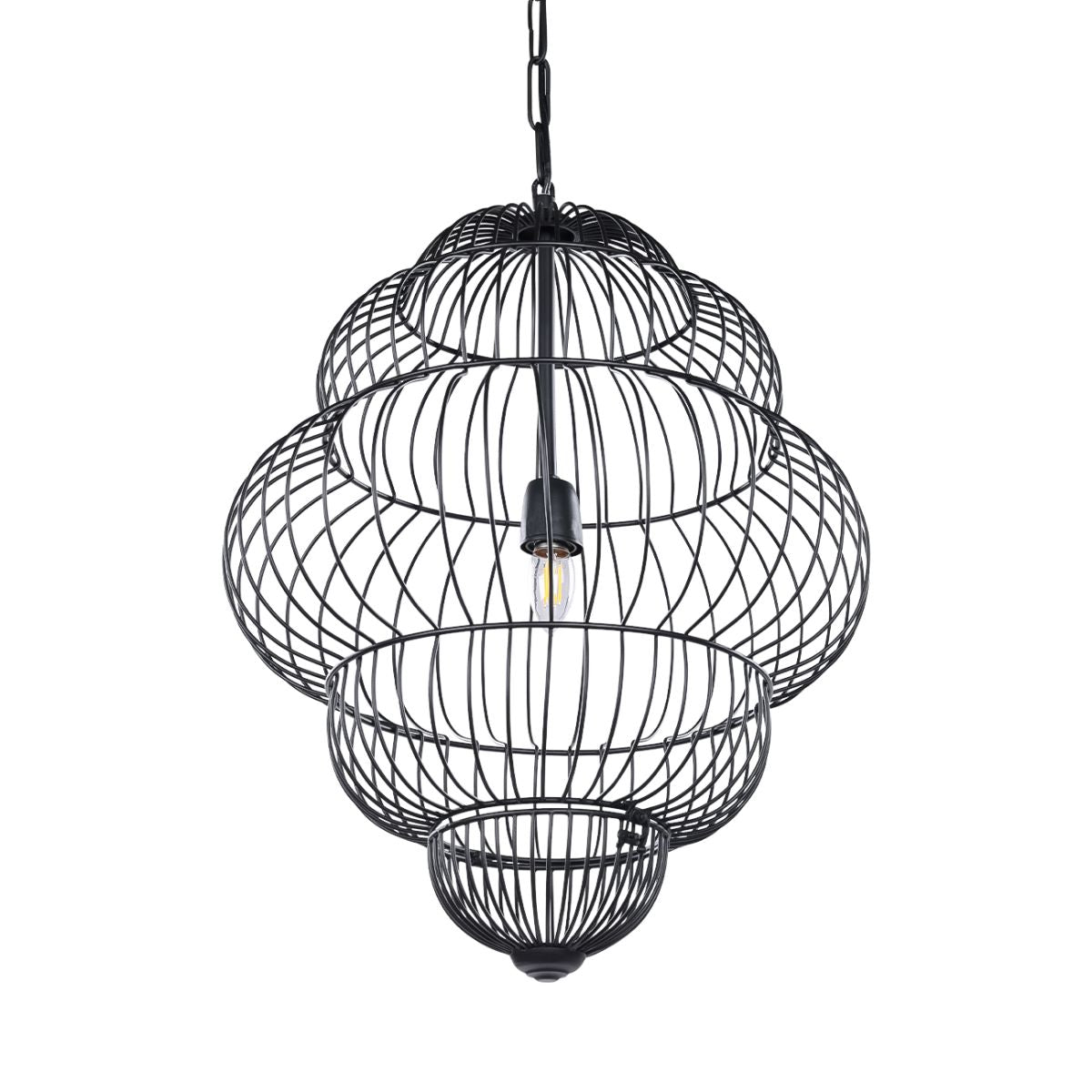 Libra Interiors Mira Tiered Cloud Wire Pendant
