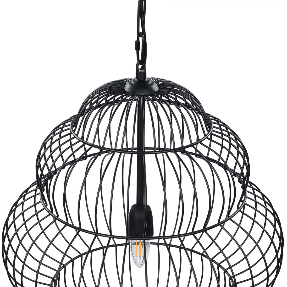 Libra Interiors Mira Tiered Cloud Wire Pendant