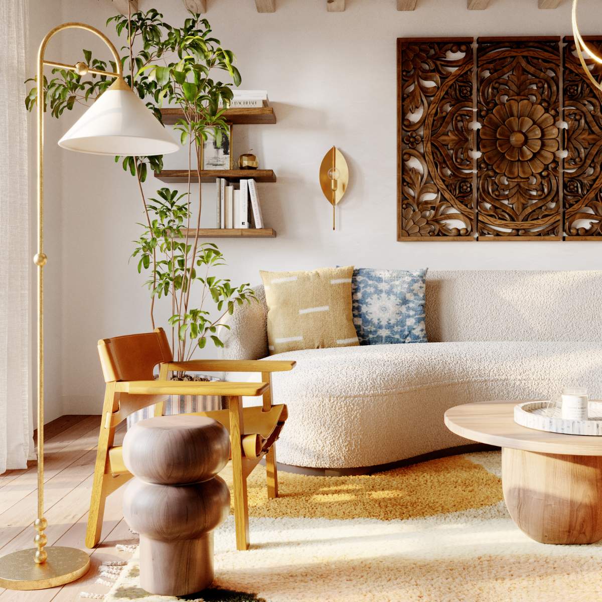Hudson Valley Lighting Mitzi 1 Light Floor Lamp - Sang