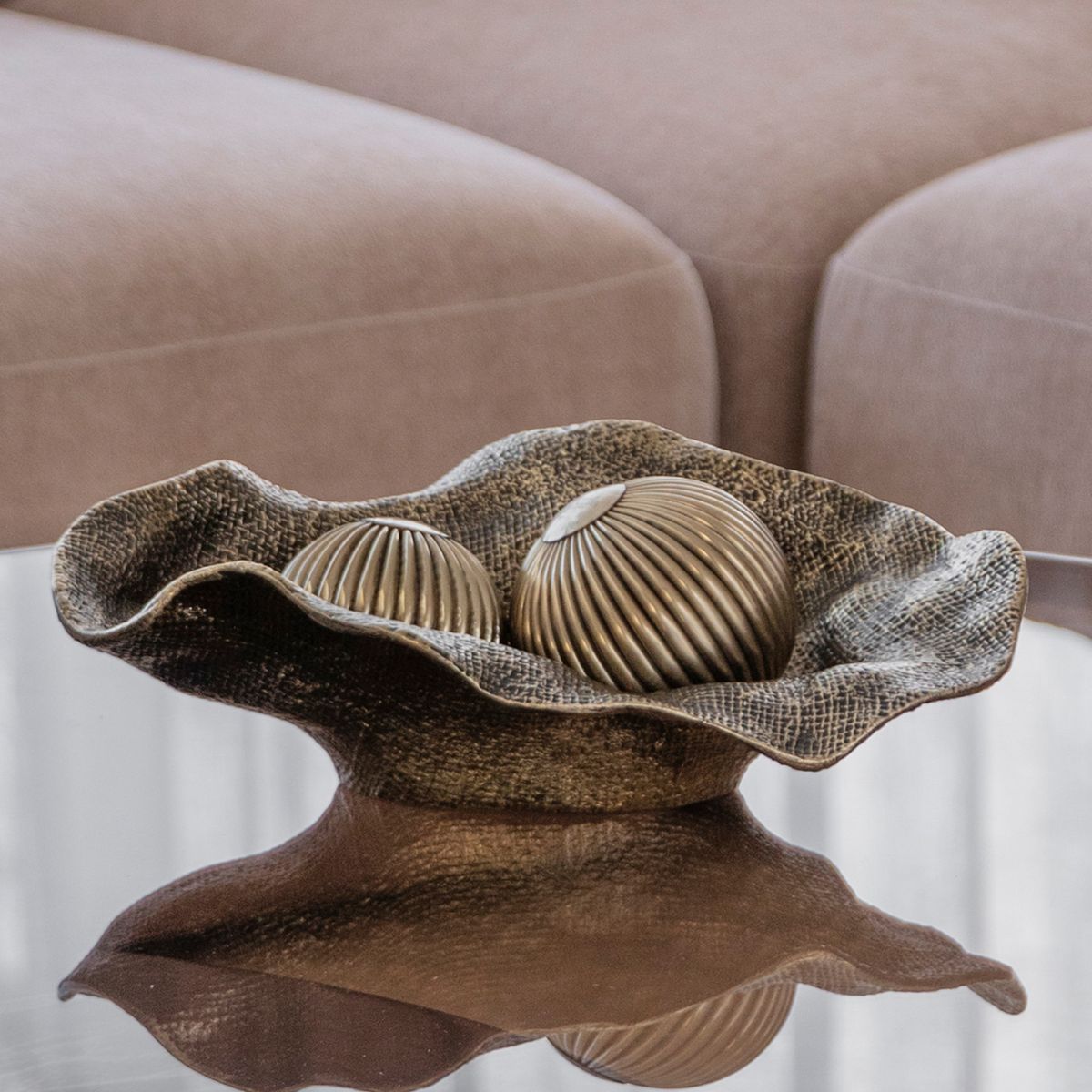 Libra Interiors Molten Weave Bowl