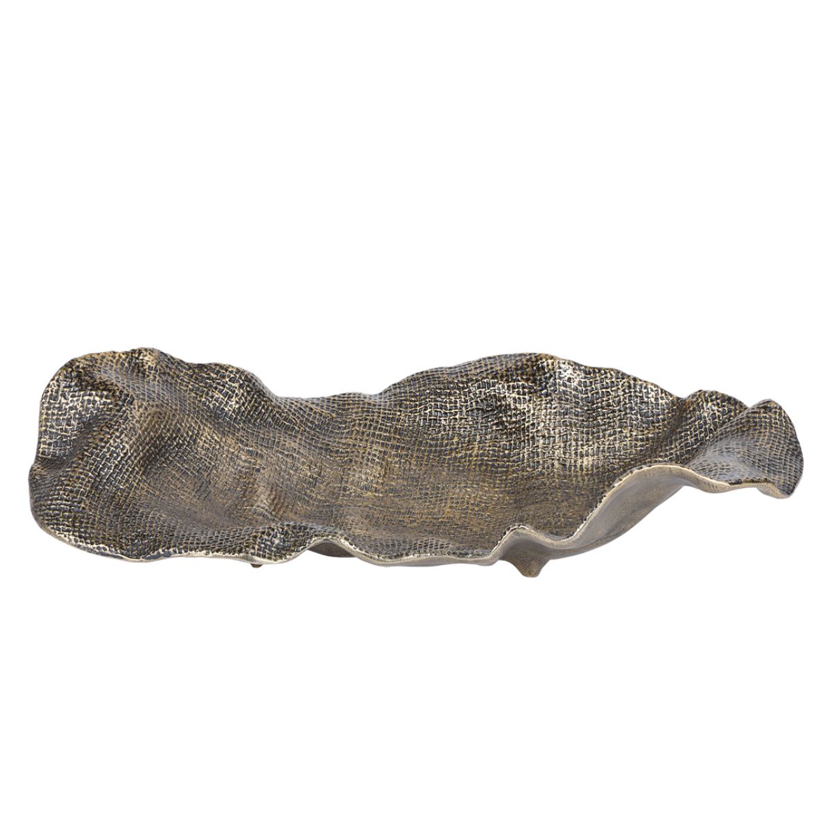 Libra Interiors Molten Weave Platter - Set of 2