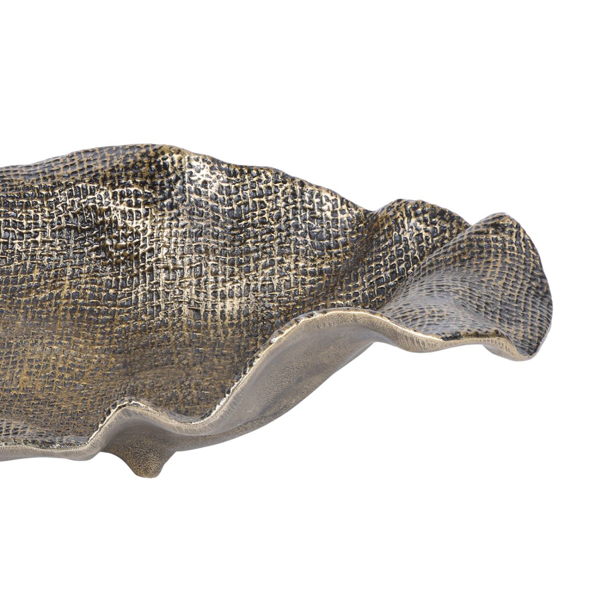 Libra Interiors Molten Weave Platter - Set of 2