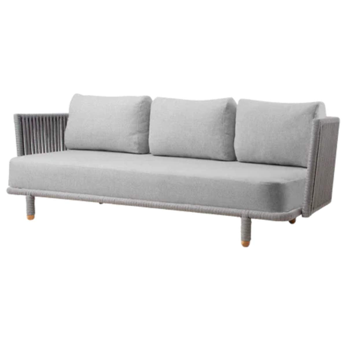Cane-line Moments 3-Seater Sofa, Cushion Set