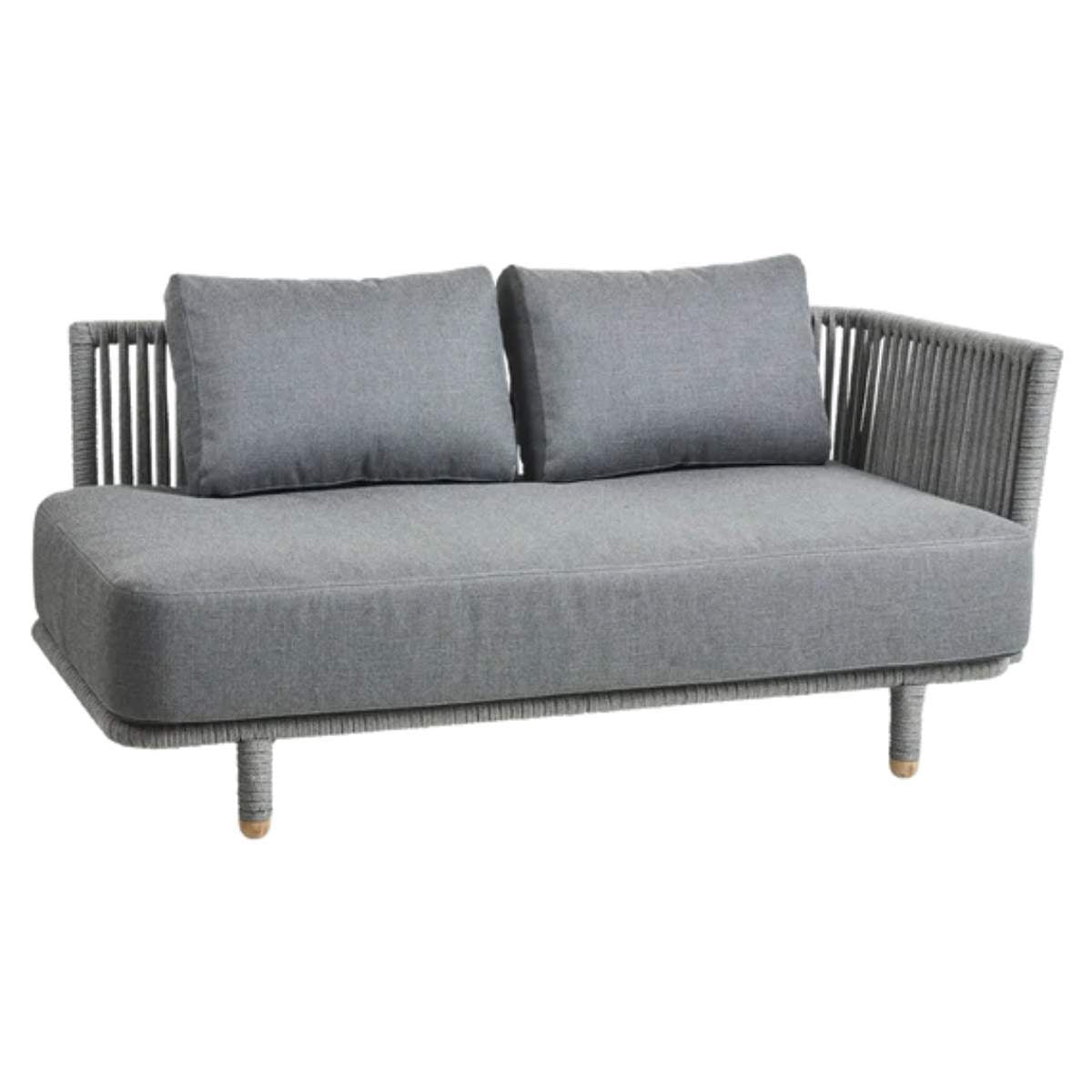 Cane-line Moments 2-Seater Sofa, Left Module