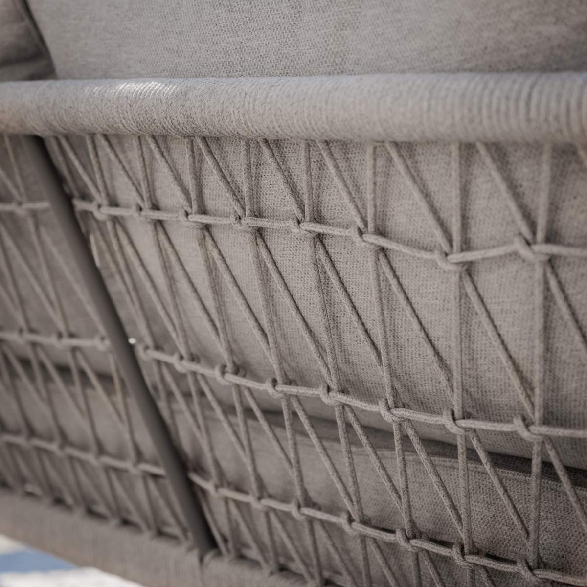 Maze Monaco Rope Weave 2 Seat Sofa Set