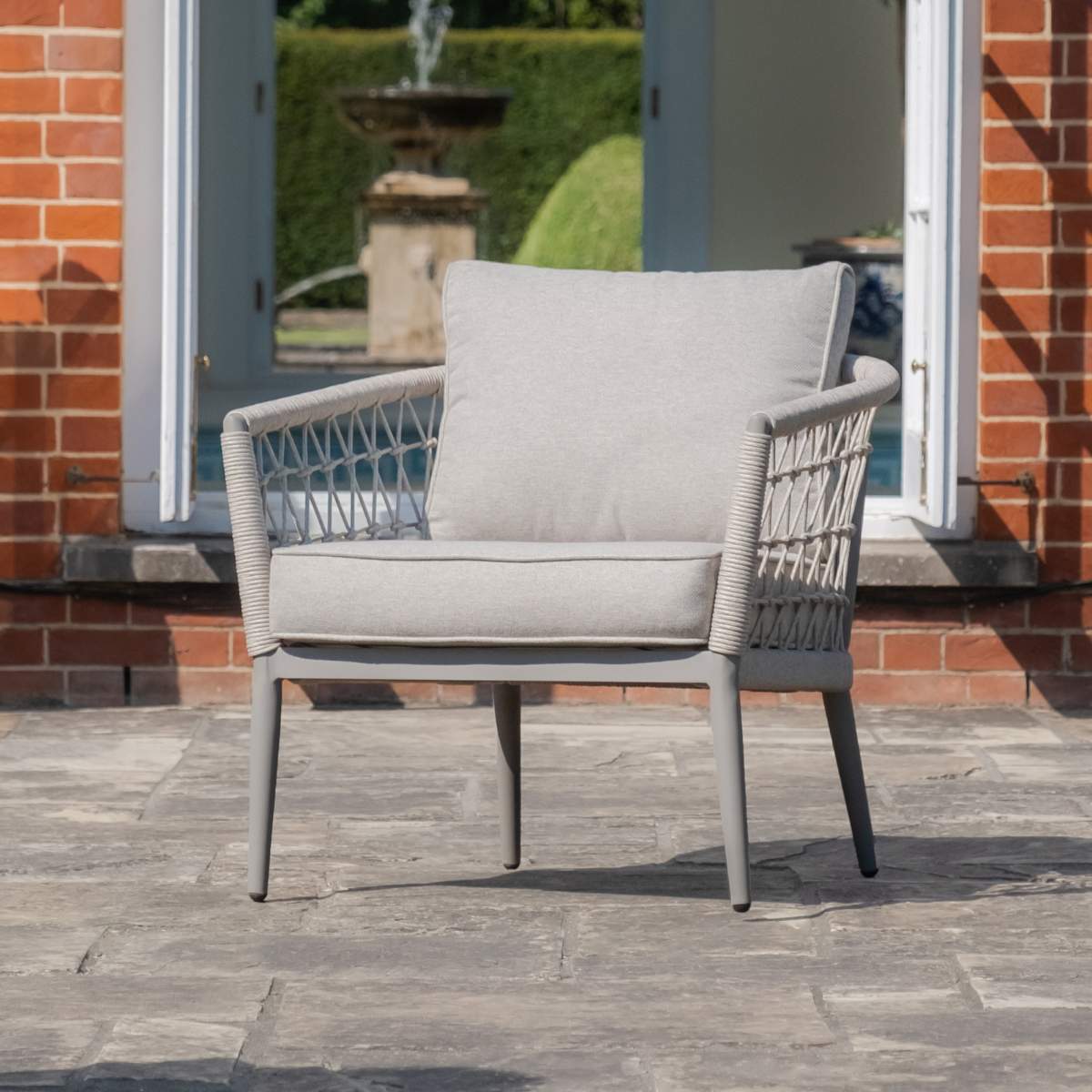 Maze Monaco Rope Weave 2 Seat Sofa Set