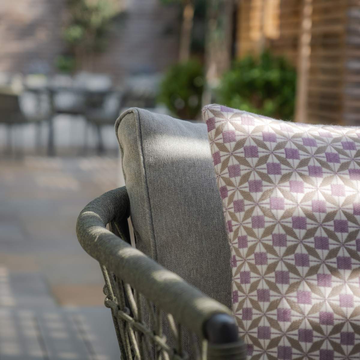 Maze Monaco Rope Weave 2 Seat Sofa Set