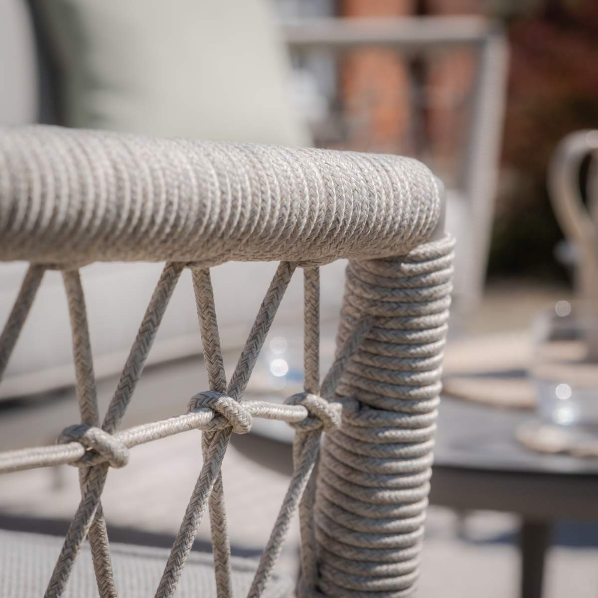 Maze Monaco Rope Weave 2 Seat Sofa Set