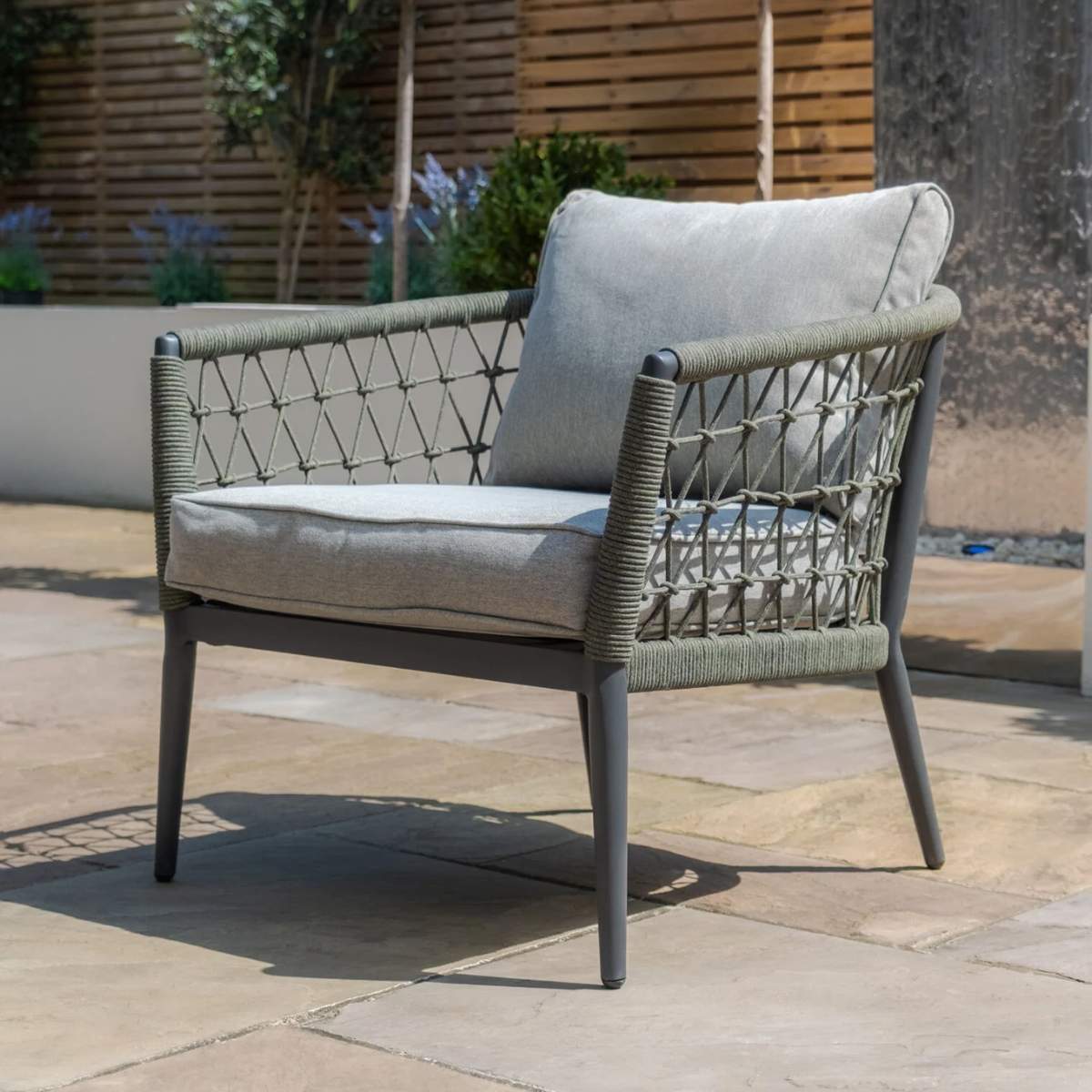 Maze Monaco Rope Weave Lounge Chair