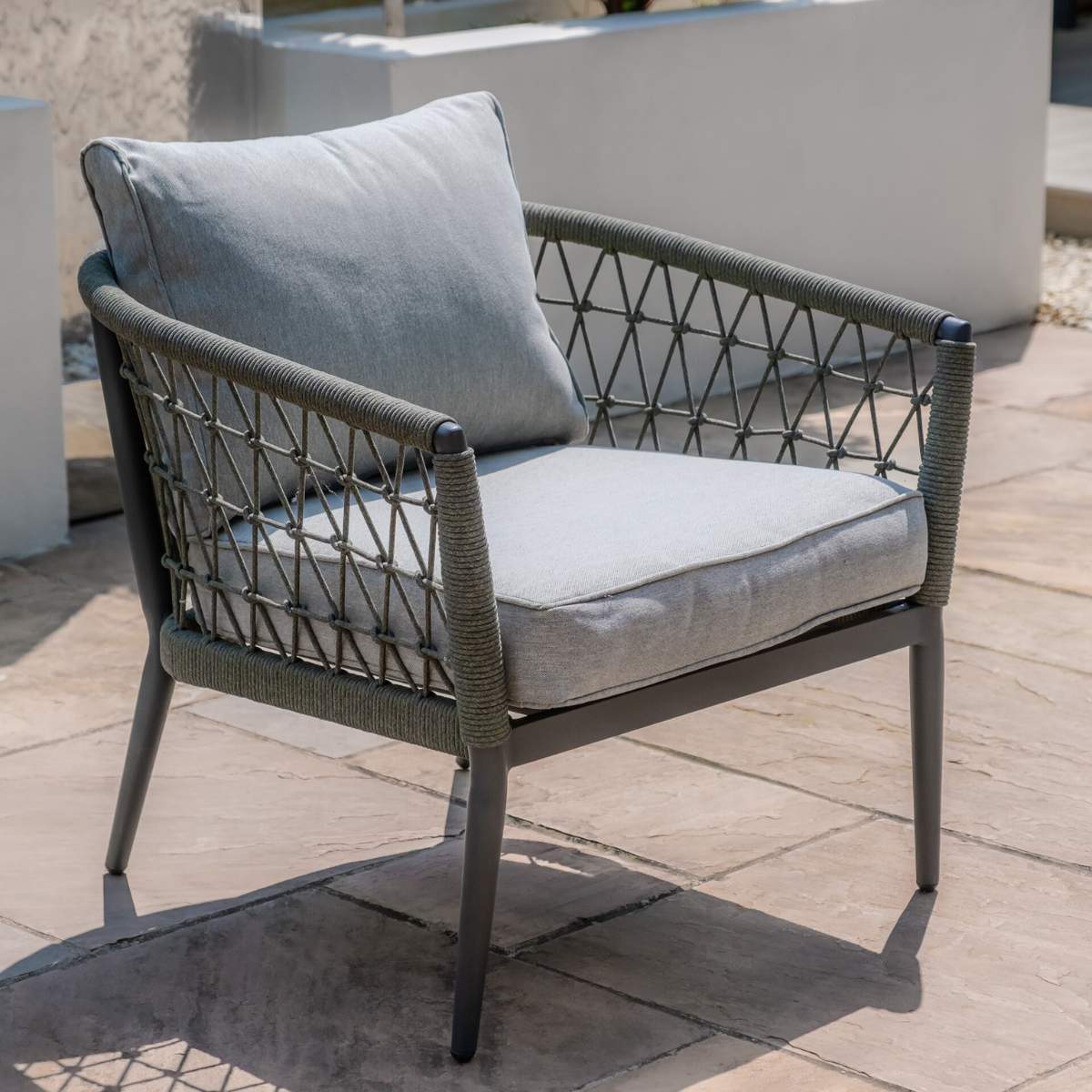 Maze Monaco Rope Weave Lounge Chair