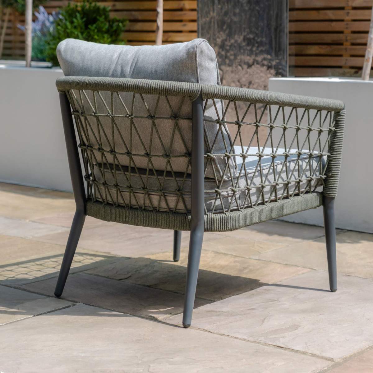 Maze Monaco Rope Weave Lounge Chair