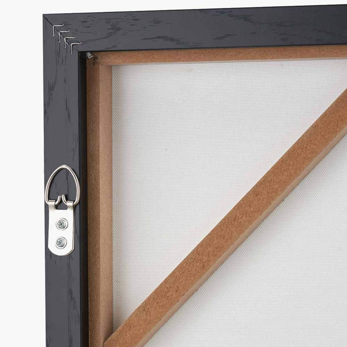 Pacific Lifestyle Monochrome Landscape Canvas with Black Frame