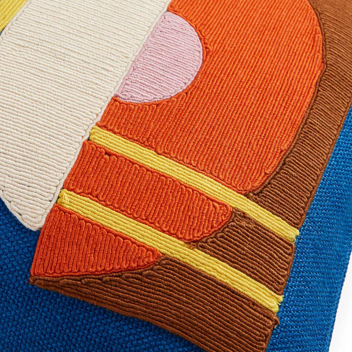 Jonathan Adler Monterey Circles Cushion Neutral