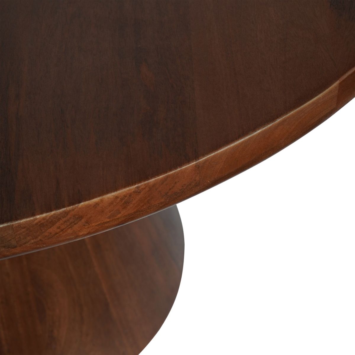 Libra Interiors Monterey Round Wooden Dining Table