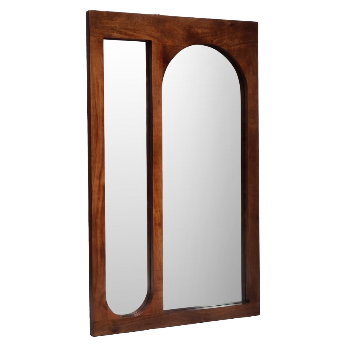 Libra Interiors Monterey Wooden Floor Standing Mirror