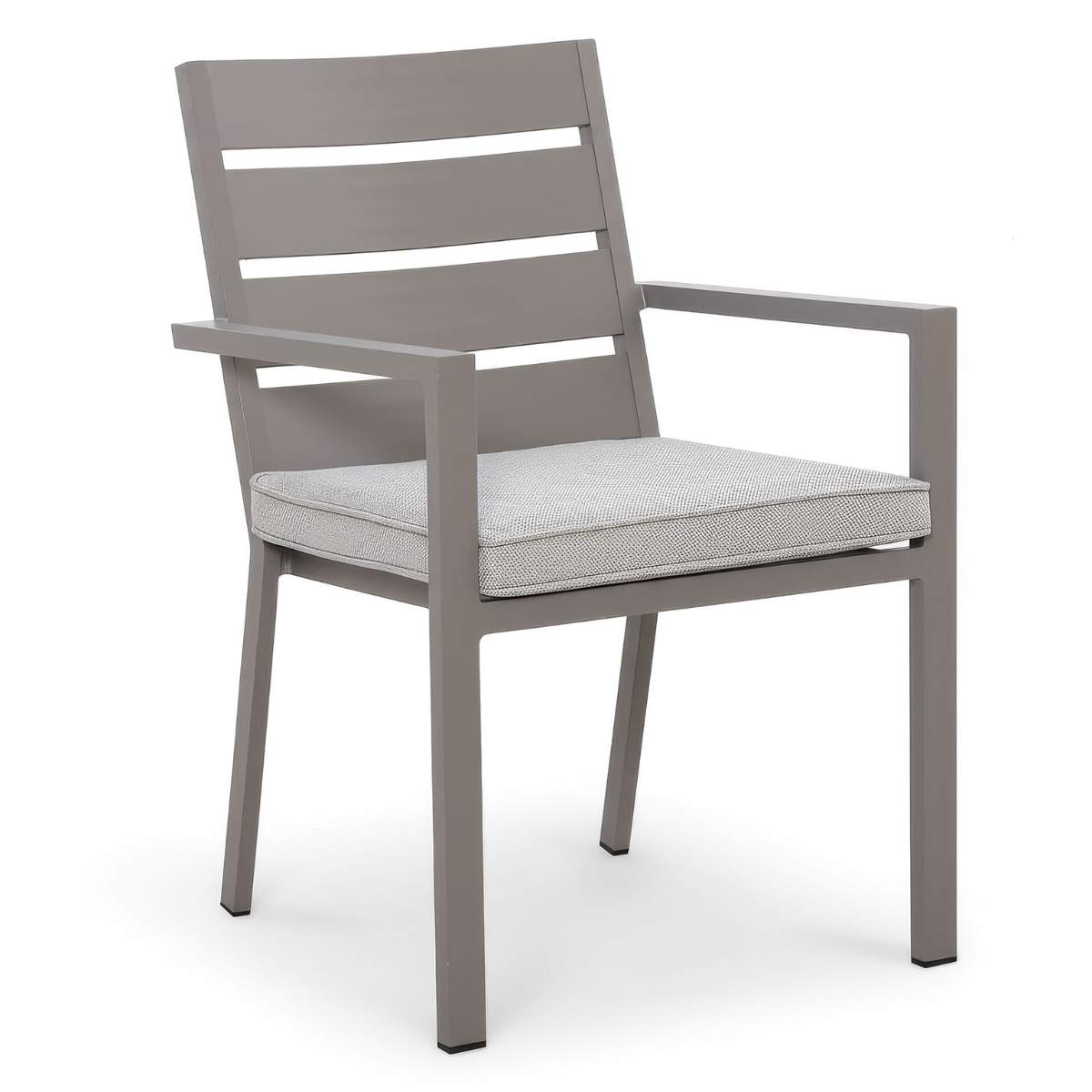 Maze Montreal Aluminium 6 Seat Rectangular Garden Dining Set - Cool Linen