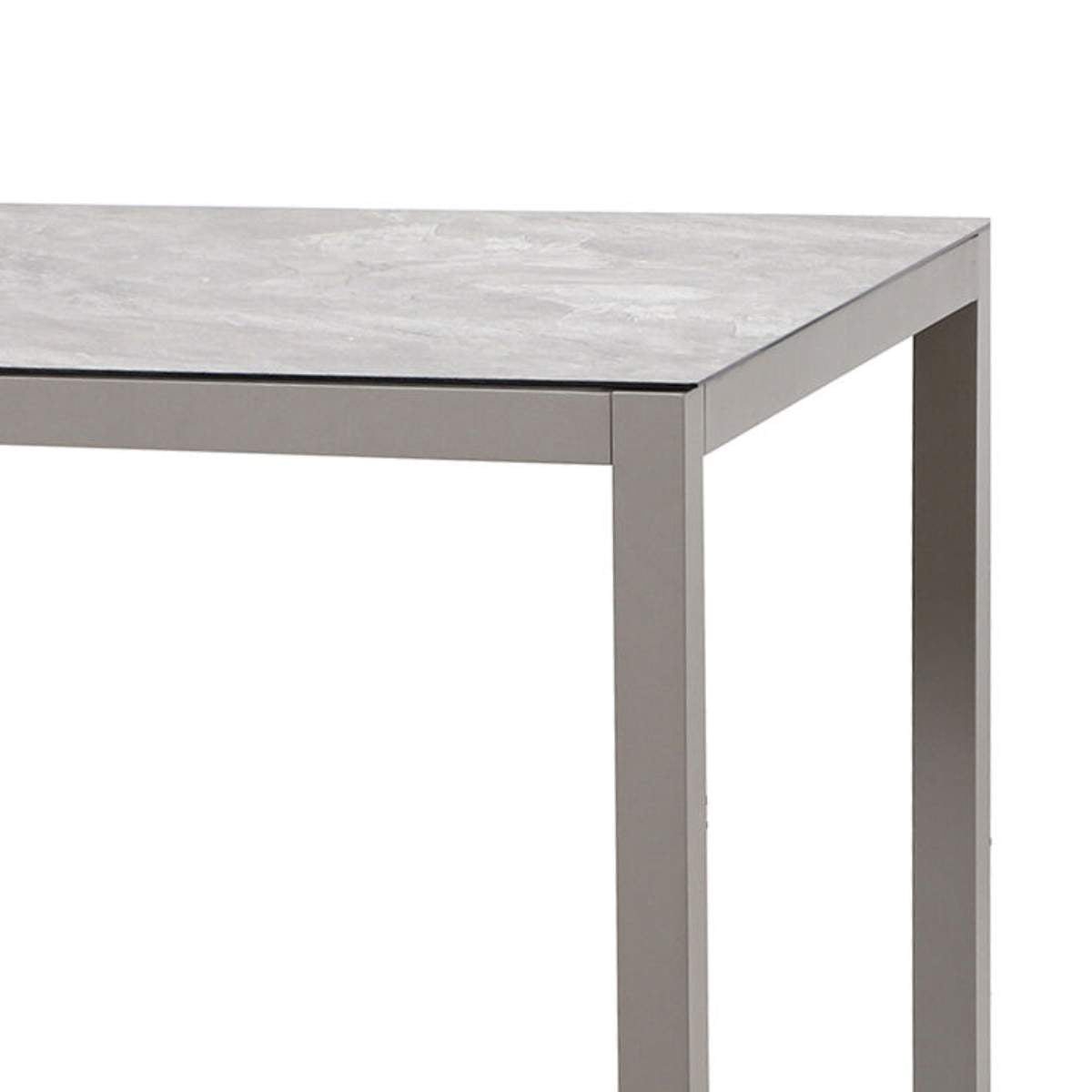 Maze Montreal Aluminium 6 Seat Rectangular Garden Dining Set - Cool Linen