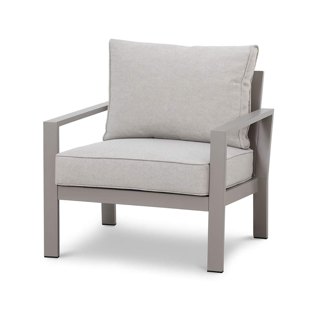Maze Montreal Aluminium Garden Armchair - Cool Linen