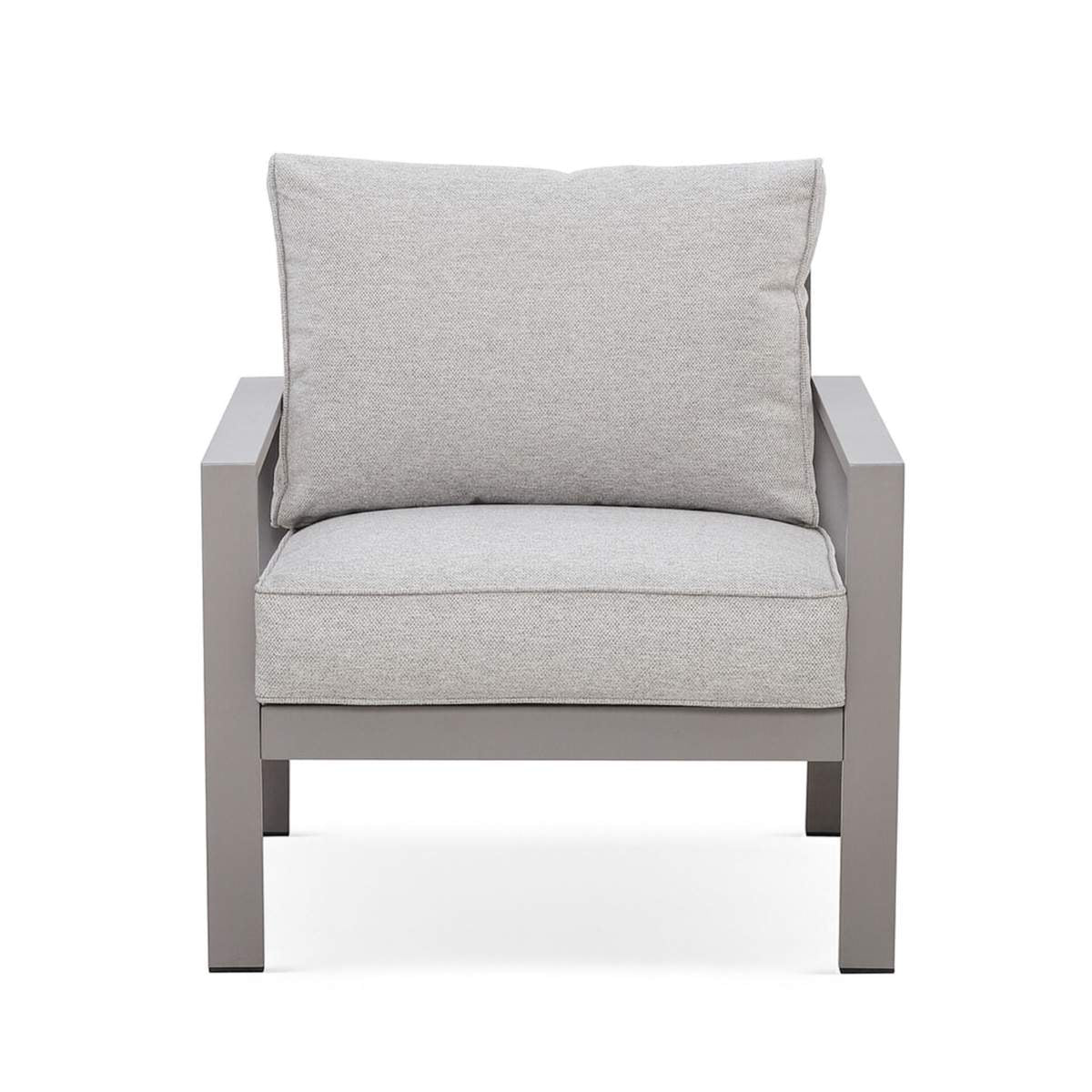 Maze Montreal Aluminium Garden Armchair - Cool Linen