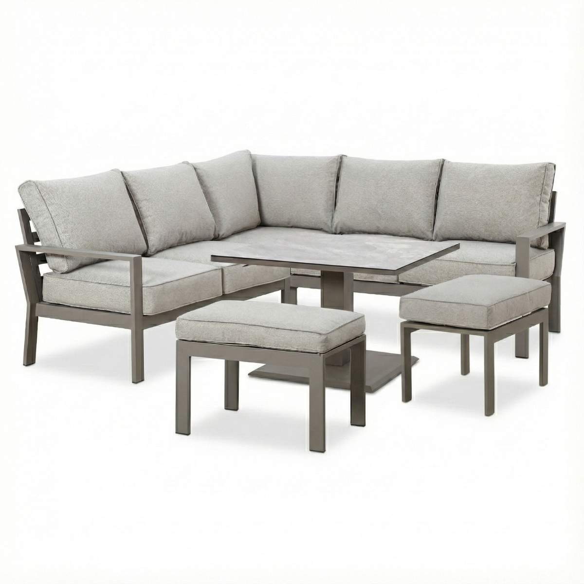 Maze Montreal Aluminium Small Garden Sofa Dining Set