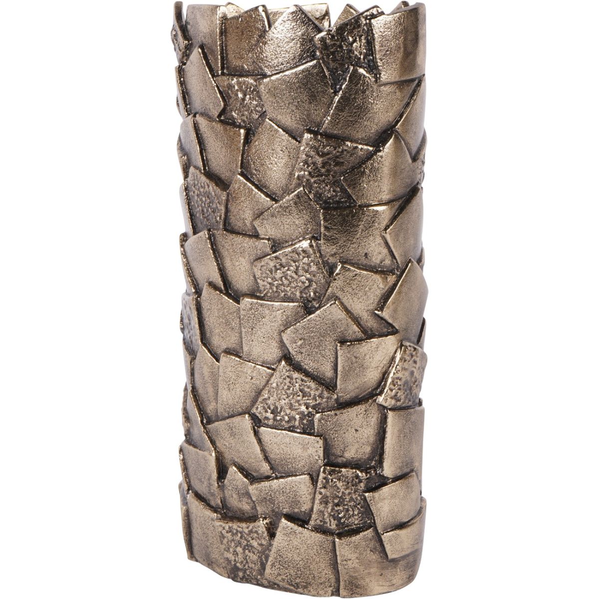 Libra Interiors Montrose Cast Aluminium Decorative Vase 36cm
